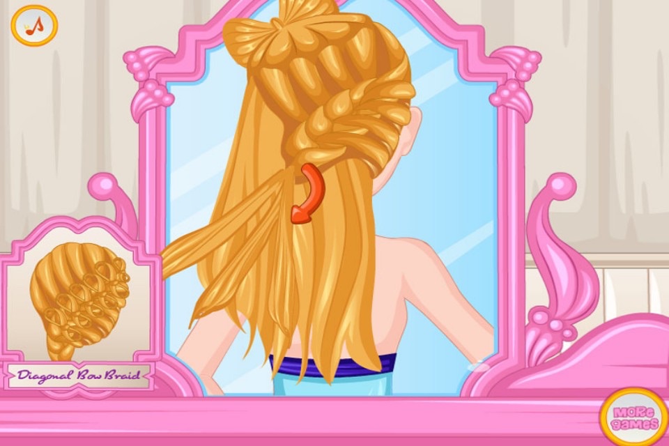 Cute Girl Hair Salon ™ screenshot 2