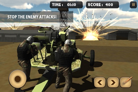 Anti Air Strike Gunship Truck Driver 3D screenshot 2