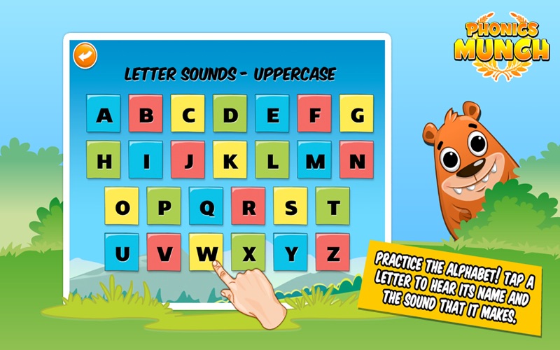 Phonics Munch: Kids Learn to Read with Games, Letter Sounds, and Songs thumbnail 4