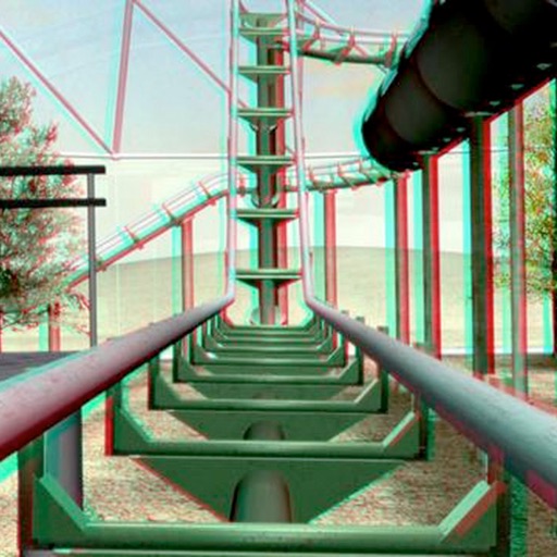 XR Roller Coasters 2 Anaglyph