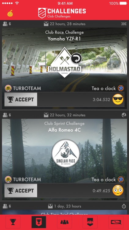 Driveclub Challenges