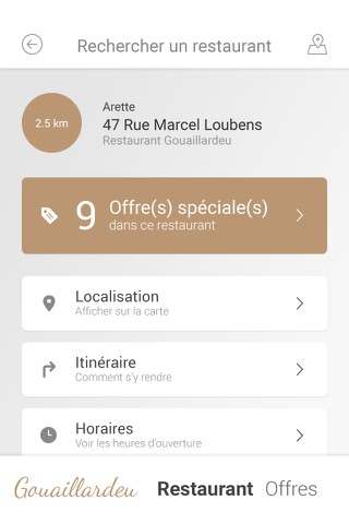 Restaurant Gouaillardeu screenshot 2