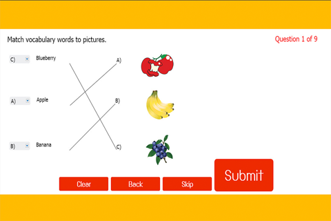 Learn English Vocabulary Lesson 8 : Learning Education games for kids and beginner Free screenshot 4