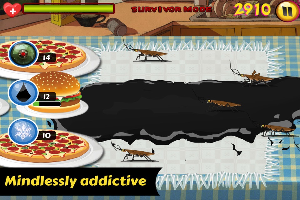 Sneaky Roach - Bug and Insect Smasher screenshot 3