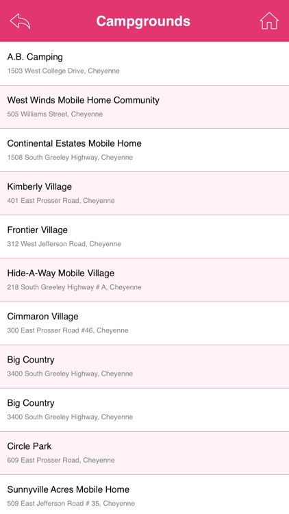 Campgrounds and RV Parks screenshot-4