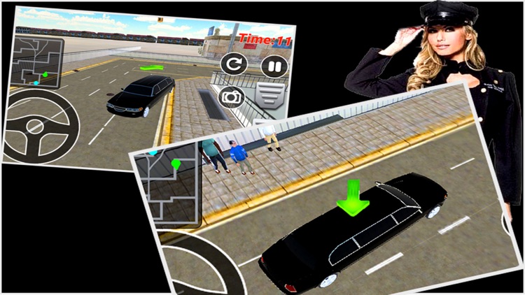 Limo Simulator 2016 City Driver screenshot-3