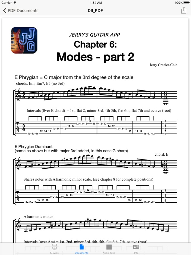 Jerry's Jazz Guitar iPad Edition(圖2)-速報App