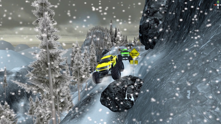 Super Snow Hill Climb Monster Trucks