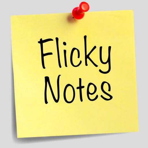 Flicky Notes iOS App