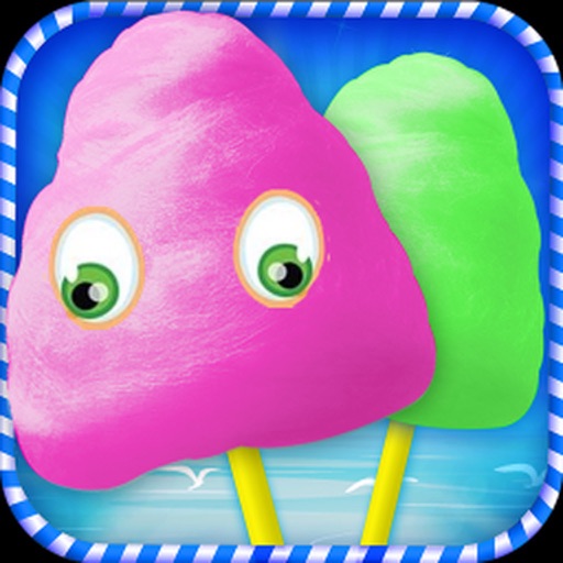 Juicy Cotton Candy Factory-Easy Kids Cooking by Top Cook & Cooker Games Icon