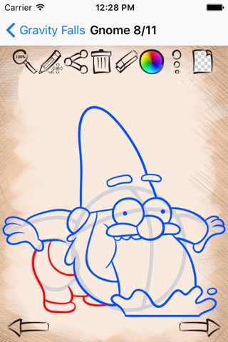 Draw Gravity Falls Edition screenshot 3