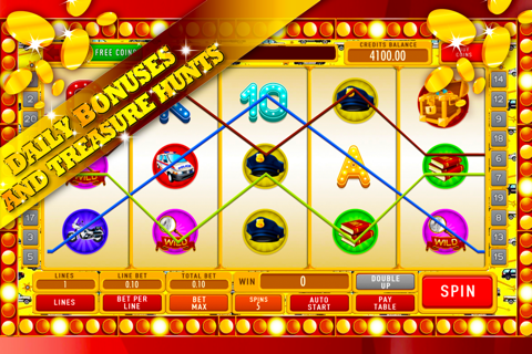 The Power Slots: Guess the most policemen heroes and earn the greatest rewards screenshot 3