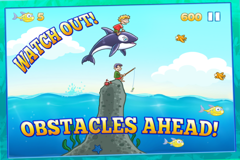 Free Whale - Super Cute Fish Jumping Sea Game screenshot 3