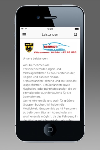 Schmidt Mietwagen & Busbetrieb screenshot 3