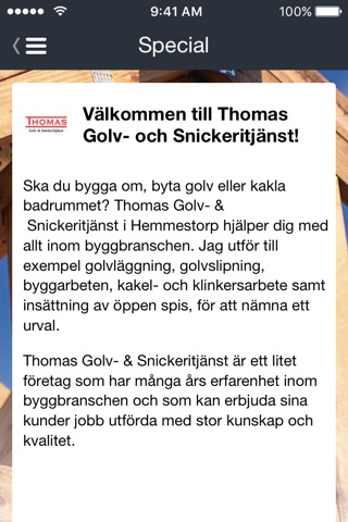 Thomas Golv screenshot 3