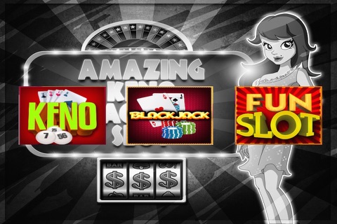 Amazing Keno Blackjack Slot screenshot 2