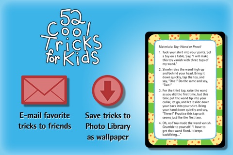 52 Cool Tricks for Kids screenshot 3