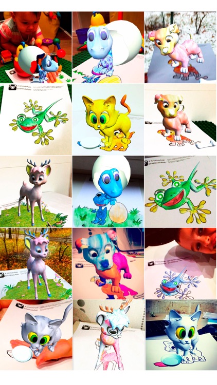 ARKids - AR Сoloring pages for girls. 3D effect augmented reality games. screenshot-4