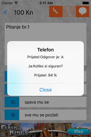 Milijunas Hrvatska screenshot 3