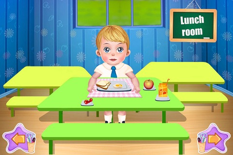 Little Baby First Day School -Memory & Coloring Learning games for kids, toddlers and girls screenshot 2