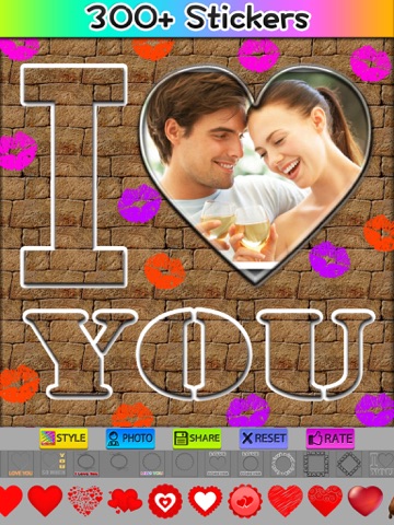 Love You Photo Frames and Stylesのおすすめ画像2