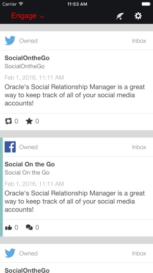 Oracle Social Relationship Management Mobile(圖5)-速報App