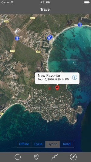 CORSICA (CORSE) – GPS Travel Map Offline Navigator(圖3)-速報App