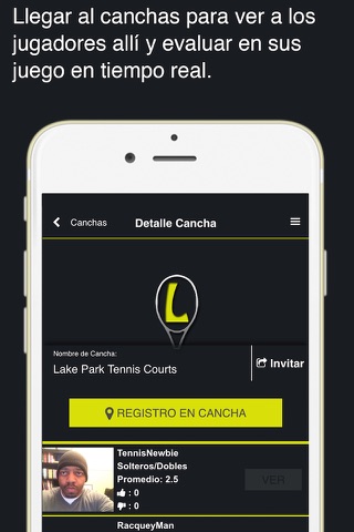 League For Tennis screenshot 4