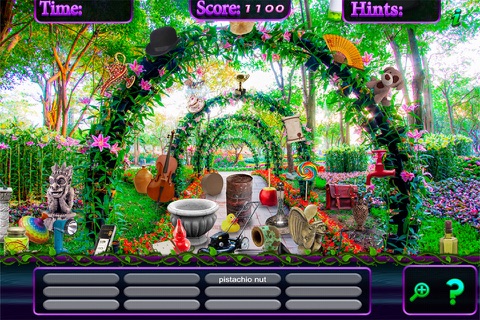 Secret Gardens - Hidden Object Spot and Find Objects Photo Differences screenshot 2