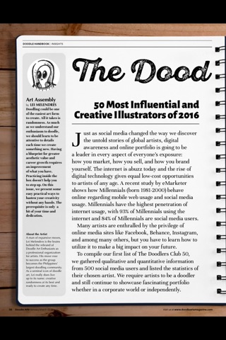 Doodle Arts (Magazine) screenshot 2