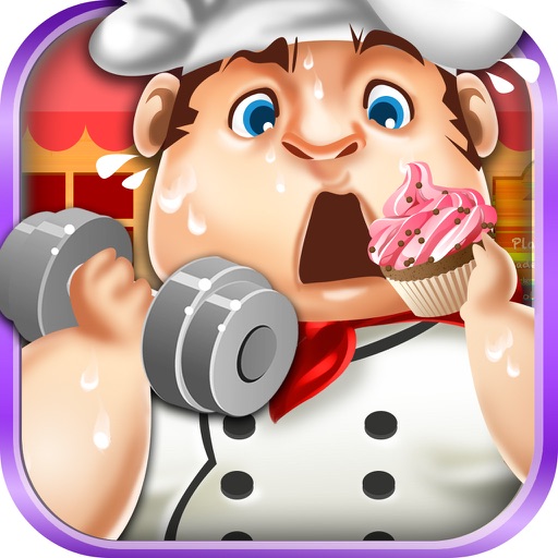 Chef Fat to Fit World Dash - cool run jump-ing & diner cooking games for kids! Icon