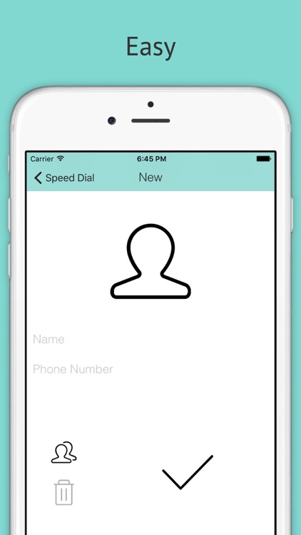 Speed Dial - Dial from Notification Center