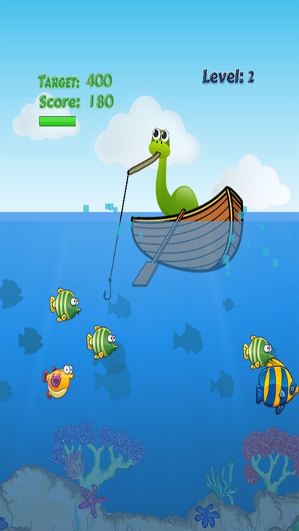 Dinosaur Fishing Free Games - Crazy Catch Big Fish Deep Sea