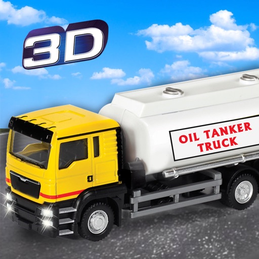 Big Oil Container Truck Simulator: Realistic transport trailer 18 wheeler game