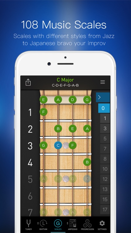 Bass Toolkit - Tuner, Metronome and Chord Progresssions screenshot-3