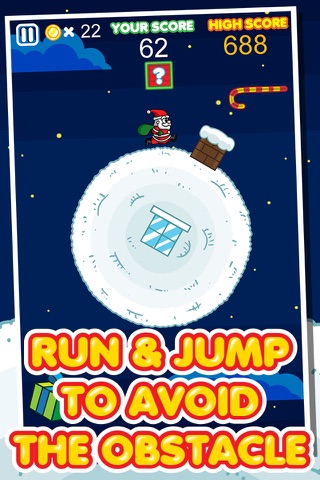 Amazing X'mas Planet - Hohoho ! Santa Claus Perfect Run & Dash On Christmas Day screenshot 2