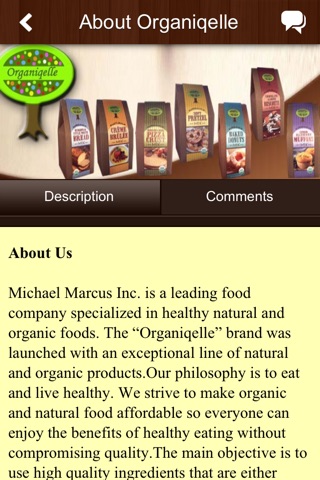 Organiqelle Products screenshot 2