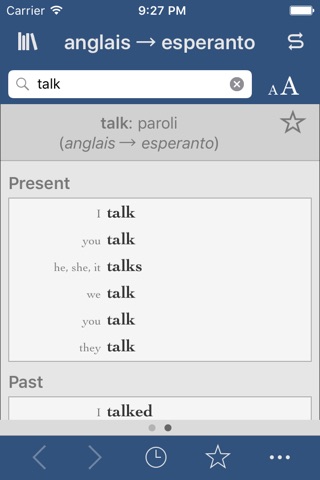 Ultralingua Esperanto-English screenshot 2