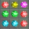 Shiny jewels to match 3 of them for cool combos and lots of levels