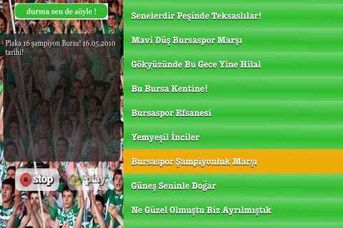 Bursa Taraftar Teksas Marş Zil Sesleri Tezahürat screenshot 3