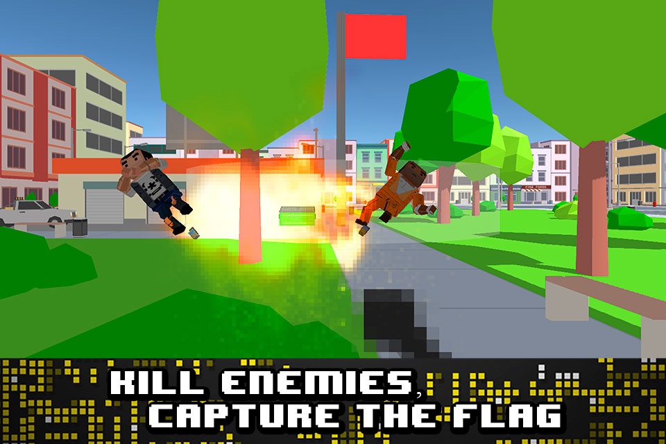 Pixel Wars: City Battlefield 3D screenshot 2
