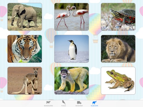 Pegebog - Billeder af dyr, mm screenshot 4