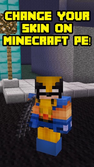 Superhero Skins For Minecraft Pocket Edi