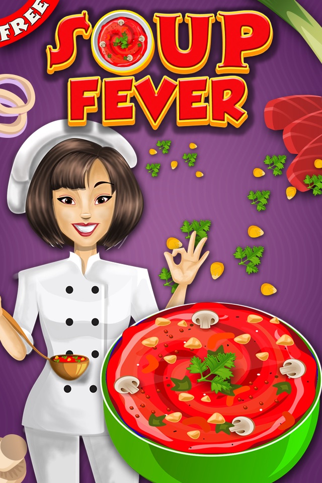 Soup Maker : free Girls Kids fun Cooking game for pizza,burger & sandwich lovers screenshot 4