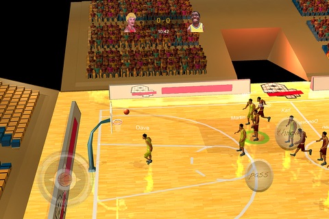3D Basketball International Championship screenshot 3