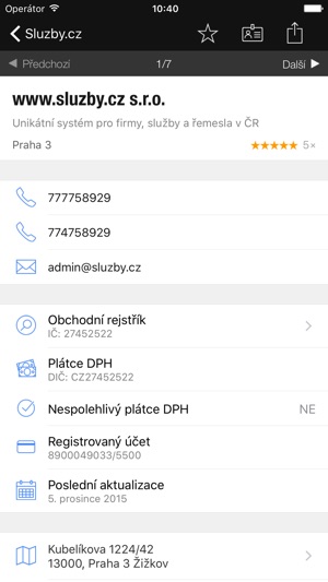 Obchodní, Insolvenční a DPH rejstřík s kontakty - sluzby.cz(圖3)-速報App