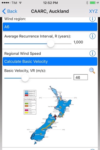 wool:NZ (Wind Code AS/NZS 1170.2 2011) screenshot 3