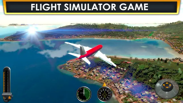 Captura de Pantalla 1 3D Fly Simulation Training a Realistic Free Popular and Addicting Games iphone