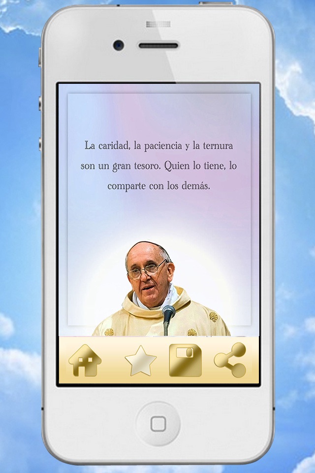 Phrases in Spanish catholic best quotations - Pope Francisco edition screenshot 2