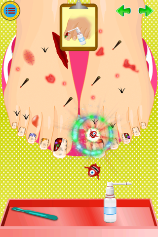 Leg Doctor And Spa & Makeover & Care Unit - free girls games screenshot 3